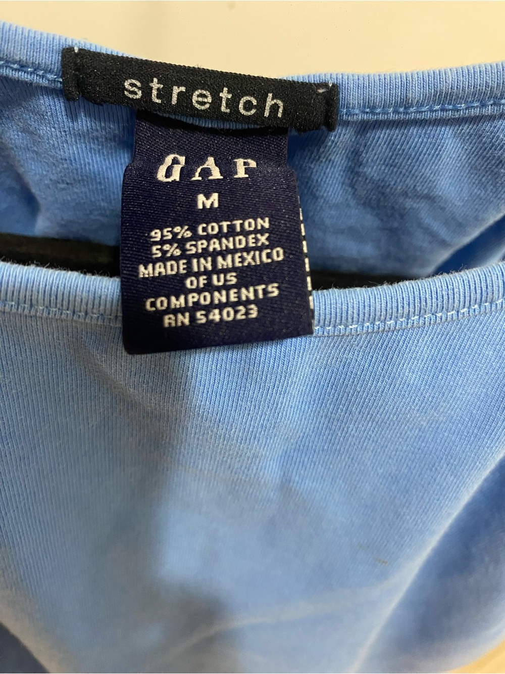 GAP Light Blue Halter-Style Tank Top - Picture 3 of 4